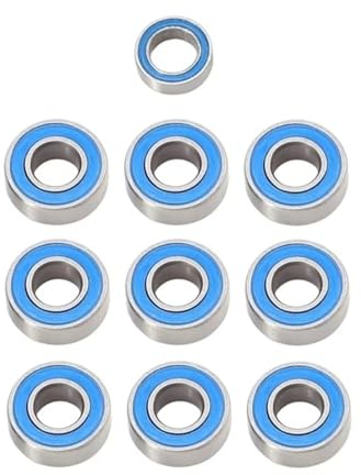 QAWRYV For Tamiya CW-01 For Lunchbox For Grasshopper For Hornet 10pcs Sealed Bearing Kit RC Car Upgrade Parts Accessories RC Car Parts