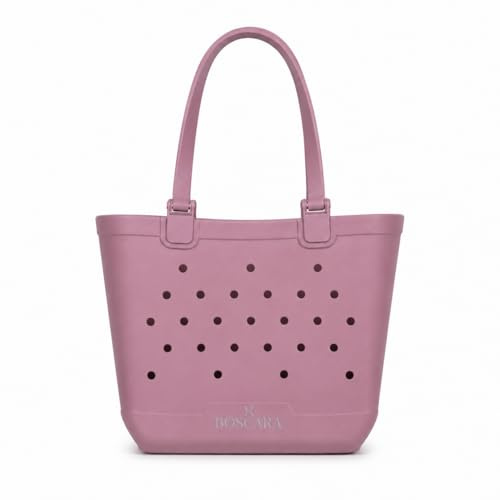 BOSCARA Bolso Multiusos Mujer EVA Grande Impermeable con Asas Largas - Bolso para Playa, Camping, Viajes y Piscina - Capazo Lavable y Ligero
