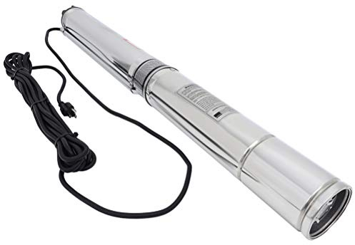 SCITOO Deep Well Pump 2 hp 42GPM Submersible Pump for Garden Home Agricultural Irrigation 440ft/134m 220V-240V / 60Hz