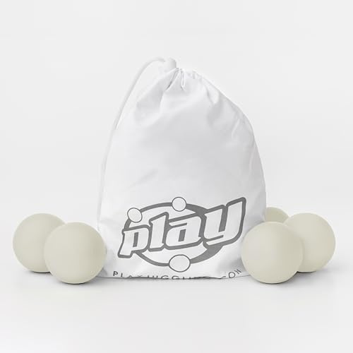 Play Juggling - QUINTETTO Palline da giocoliere per Giocoleria Modello MMX - Fosforescente, 110 g, 62 mm