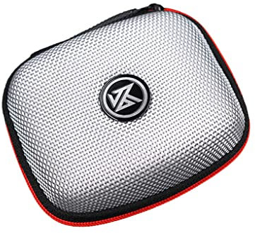 KZ Custodia per Auricolari Scatola per Cuffie Quadrata Auricolari da Viaggio per Interni ed Esterni Accessori per Custodia con Cerniera