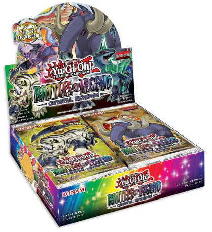 Yu-Gi-Oh! Trading Card Game Battles of Legend – Crystal Revenge Display – 1. Ausgabe – Deutsche Ausgabe