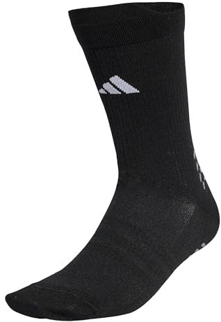adidas Unisex - Vuxen Football Crew Performance Socks, Black/White, 6.5-8