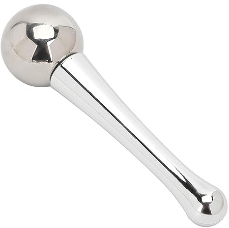 Globi di ghiaccio in acciaio inossidabile per il viso, rullo rinfrescante per viso, collo e occhi, bastoncini criogenici per la cura della pelle, mira a occhiaie, gonfiori, rughe
