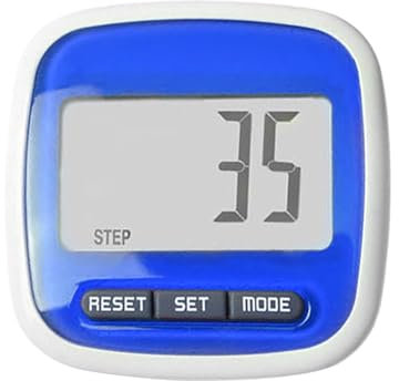 Clip Pedometer Accurate Pedometer Large Display Pedometer Step Counter Clip Pedometer Pedometer for Walking Simple Pedometer Clip Easy Read Pedometer Walking Pedometer Pedometer for Men Women