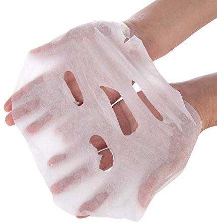 ZJchao 50pcs Masque comprimé Masque Masque à Visage comprimé Masque comprimé Masque Tissu Non tissé Pack Individuel Portable Soft Pack DIY avec des Liquides D' pour les Soins de la