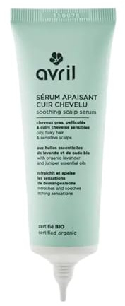 Avril Sérum Apaisant Cuir Chevelu Bio – Soin Capillaire Naturel, Vegan, Certifié Cosmos Organic – 50 ml