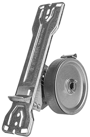 Schellenberg 10220 Avvolgitore da Incasso Maxi per tapparelle avvolgibili, per cinghia tapparella con 23 mm di larghezza e lunghezza massima di 6 m, distanza dei fori 14,2 - 18,4 cm