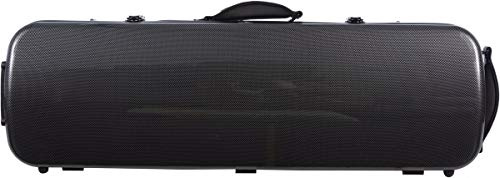 Estuche para violín fibra Oblong 4/4 carbon - navy blue M-Case