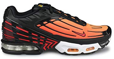 Nike Air Max Plus III GS Laufschuhe Cd6871 Sneaker Schuhe, Anthrazit Platinum Pure Black Volt, 41 EU