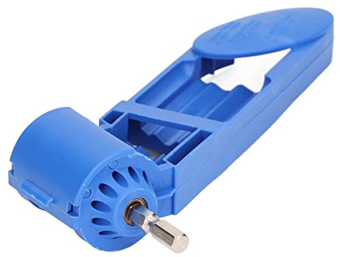 Affûteur de Foret, Outil de Meulage ABS Auto-centrage pour Outils électriques de Meuleuse (Bleu)
