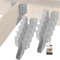KOTARBAU® 10er Set Balkenschuh 25 x 117 mm Holzverbinder aus Verzinkt Stahl Balkenschuhe Balkenverbinder Schwerlast Balken Verbinder Holzbalkenverbinder Holzbalken