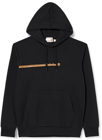 Timberland Hoodie 3 Tier 3 Maillot de survêtement, Black, S Homme