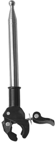 Hitburu Asta de bandera retráctil, asta de bandera extensible - Soporte para mástil de bandera para bicicletas | Mástil de bicicleta soporte de mástil de bandera mástil de exhibición al aire libre