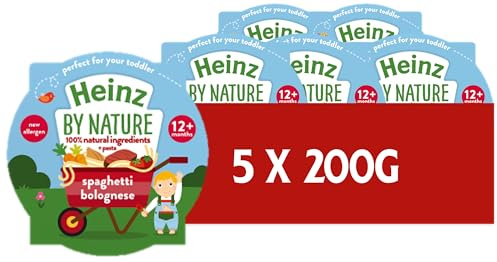 Heinz Baby Food Spaghetti Bolognese Tray 5x200g
