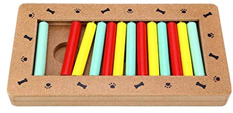 Tubayia Holzspielzeug Hunde Intelligenz Spielzeug Hundespielzeug Interaktives Spielzeug für Hunde