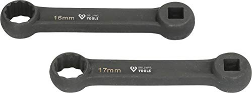 BRILLIANT TOOLS BT593635 Serie di Chiave ad Anello per Cuscinetti del Motore per Mercedes-Benz [Powered by KS Tools]