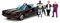 Jada Toys DC Batmobil 1966 Deluxe mit 4 Figuren - hochwertiges Modell-Set zur Batman Classic TV-Serie mit Auto, Batman, Robin, Joker & Penguin für Fans und Sammler ab 8 Jahre