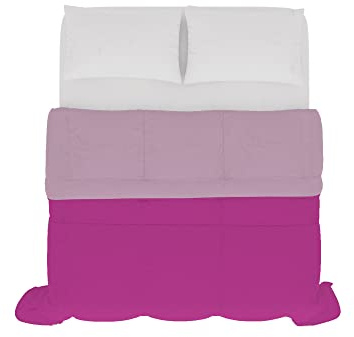 Italian Bed Linen Edredòn de Verano SOGNI E CAPRICCI, Lila/Fucsia 250x200 cm