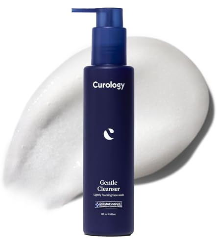 Curology Gentle Facial Cleanser, Hydrating Foaming Face Wash, for Sensitive, Dry or Oily Skin Types, 5 fl oz