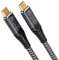 CAKOBLE USB C Kabel auf USB C 3M, usb c 3.2 kabel 3m,USB 3.2 Gen2 Typ C ladekabel, 20 Gbps Datenübertragung, 100W 20V/5A Schnellladekabel,4K @ 60Hz Videoübertragung für Monitor, USB-C-Geräte