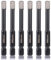 6Pcs Diamond Drill Bits Dry, 6mm Tile Drill Bits Sets Brazed Hole Opener Hexagonal Shank All Porcelain Ceramic, Glass, Marble, Granite, Glass Tiles