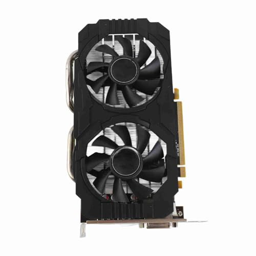 8 GB Grafikkort, RX580 Spelgrafikkort 8K Output 4K Upplösning, 2 Kylfans för Hemmakontor, Stöder 1080p 3A -spel, för 3D CAD, CAM, Videoredigering