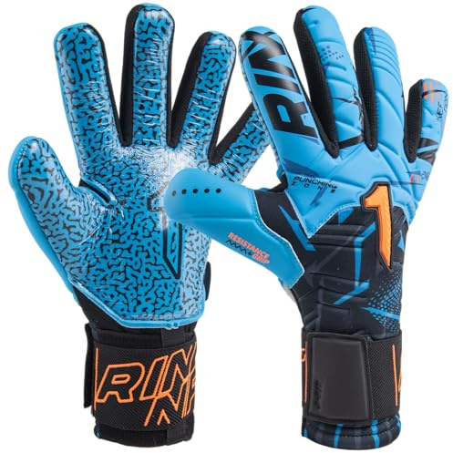Rinat Guantes de Portero Kratos SGR Adulto, Azul, Talla 9