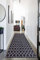 miqna Läufer Teppich, Küchenteppich, Waschbar Küchen läufer, Moderne geometrische rutschfest Flur Teppich Läufer schwarz weiß (Kupa, 60 x 200 cm)