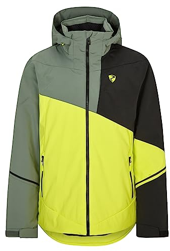 Ziener Herren TIMPA Ski-Jacke/Snowboard-Jacke | atmungsaktiv, wasserdicht, bitter lemon, 54