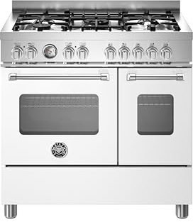 Bertazzoni MAS95C2EBIC cooker Range cooker Electric Gas White A