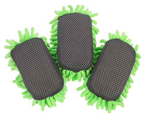 FOYTOKI 3pcs Whiteboard Eraser Set Chalkboard Cleaner Soft Chenille Sponge for School Office Home and Classroom Use