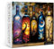 Colorful Wine Bottle Puzzles for Adults 1000 Pieces, Beautiful Art Butterfly Landscape Jigsaw Puzzles, Pretty Beautiful Tree Scene Puzzle