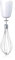 zoubeqie Mixer Whisk Compatible For Braun 4165 4191 4199 4130 Host Replace Stainless Steel Whisk