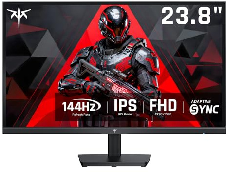 KTC 24 Inch Computer Monitor, FHD 144Hz Office Gaming, H24B9S