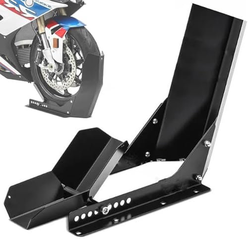 SOPORTE DE MOTO PARA RUEDA DELANTERA REGULABLE, RUEDAS DE 16 A 21