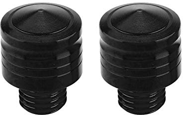 Cache Vis Retroviseur Moto,Bouchon Retroviseur Moto,Boulon De Rétroviseur Moto,Boulons De Rétroviseur Moto,Vis De Serrage De Boulons De Filetage De Rétroviseur Moto Universels M10 * 1.25(Noir)