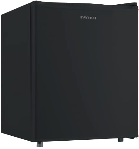 Infiniton Congelador Vertical CV-51N (A+/F, Negro, Puerta reversible, Termostato regulable, Independiente)