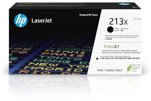 HP 213X Schwarz Original Laserjet-Tonerkartusche mit hoher Reichweite