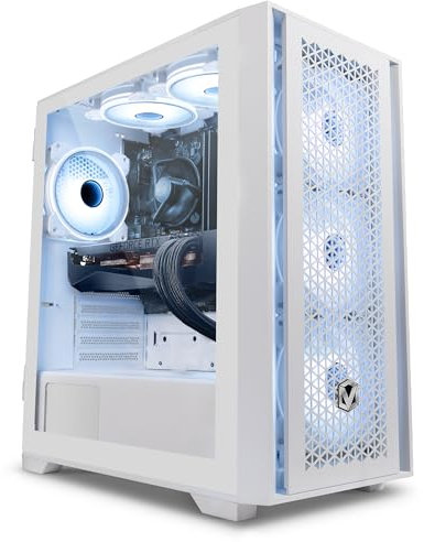 Vibox III-125 Gaming PC - Eight Core Intel i7 9700 Processor - Nvidia RTX 4070 Ti Super 32GB Graphics Card - 32GB RAM - 1TB SSD - 600W PSU - Windows 11 - WiFi
