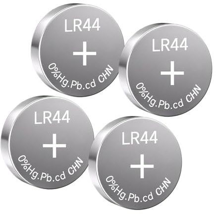 LR44/A76 - Batterie a bottone LR44 alcaline, confezione da 20