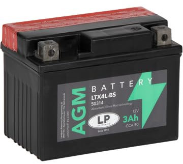 Batería Moto AGM LTX4L-BS (12V 3Ah)