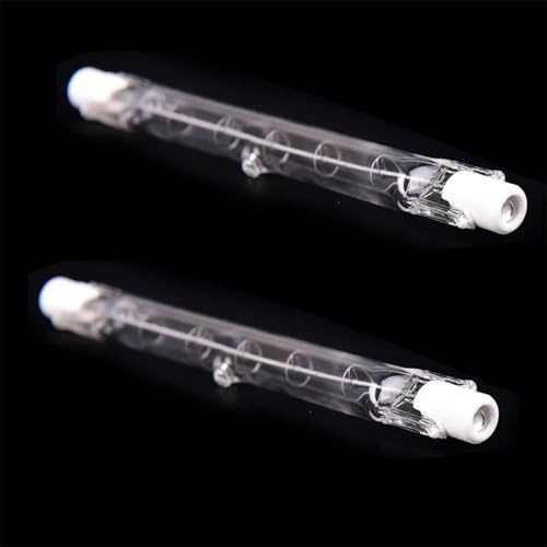 JZLBBC Linearer Halogen-Fluter 300W J118 R7S Halogen Leuchtmittel R7S 118MM 500W 230V Warmweiß Dimmbar 20PC 200W