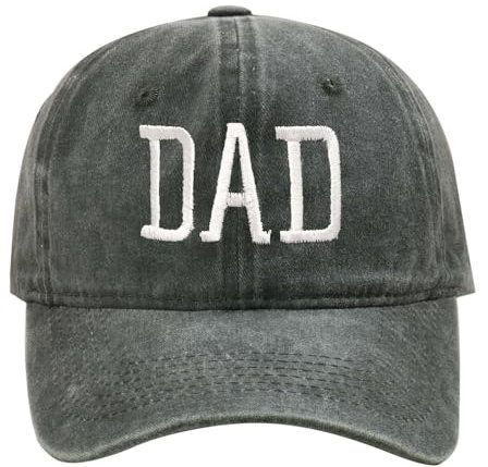 Generisch Vatertagsgeschenk für Papa Baseballkappe Vintage, um alte Kappe zu Machen Mützen Von (Army Green, One Size)
