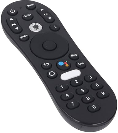 Jectse R37023B Röstfjärrkontroll för Stream 4K, Ersättningsfjärrkontroll, Anslutning och Kontroll, med Röstkontroll, Designad för Dagligt Bruk, kvalitetshantverk.
