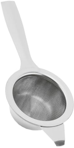 ADOCARN Filtro per Tè in Acciaio Inossidabile Manico, Facile da Pulire e Leggero, Design Creativo per Casa e Ristorante, Setaccio per Tisane Drenanti
