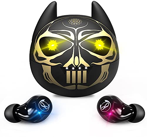 Bluetooth-hörlurar, trådlösa in-ear-hörlurar med mikrofon, hifi-stereoljud, IPX5 vattentäta trådlösa hörlurar, touch-kontroll, 32 timmars speltid-hörlurar för arbete och studier