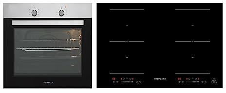 Backofen autark Induktion Kochfeld 77 cm 2 Flexzonen Silder Steuerung Respekta