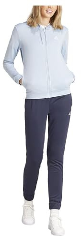 adidas Damen Linear Track Suit, wonder blue/legend ink/white, S