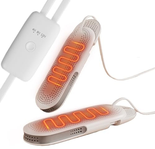 Sèche-linge, sèche-linge - Machine de séchage à chaussures UV Réchauffeur portable | Équipement de chauffage même ignifuge, dissolvant d'odeur à domicile avec minuterie pour hommes, femmes, adolescent